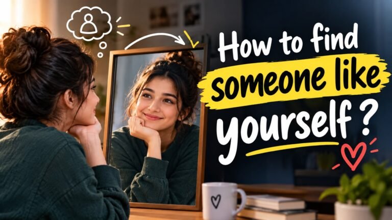 How to Find Someone Like Yourself
